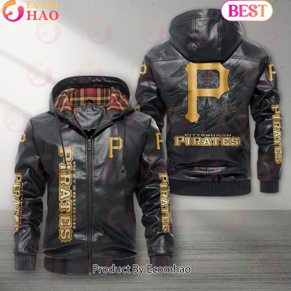 MLB Pittsburgh Pirates NEW Leather Jacket 2023