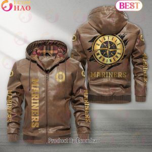 MLB Seattle Mariners NEW Leather Jacket 2023