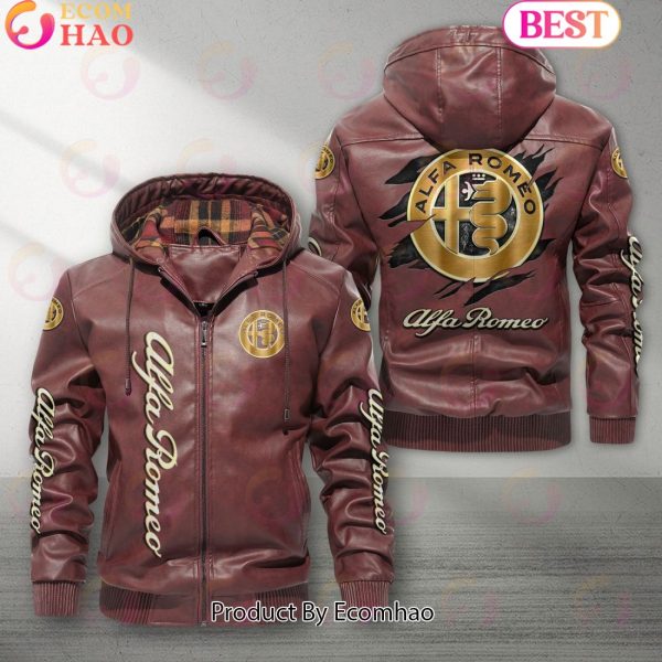 Alfa Romeo Car New Leather Jacket 2023