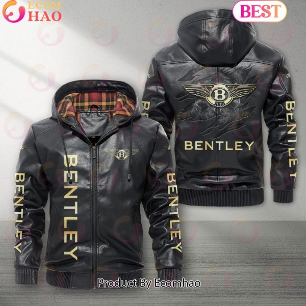Bentley Car New Leather Jacket 2023