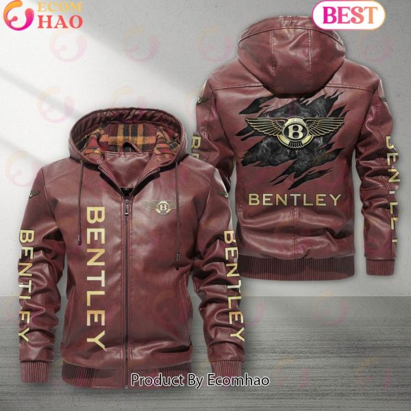 Bentley Car New Leather Jacket 2023