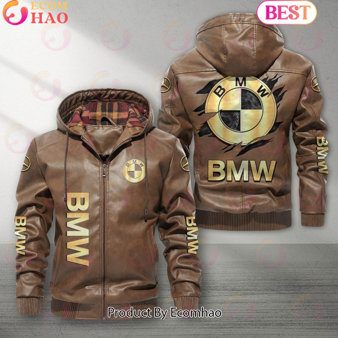 BMW Car Car New Leather Jacket 2023