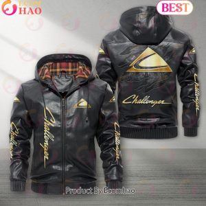 Challenger Car New Leather Jacket 2023