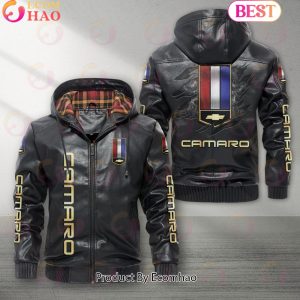Chevrolet Camaro Car New Leather Jacket 2023