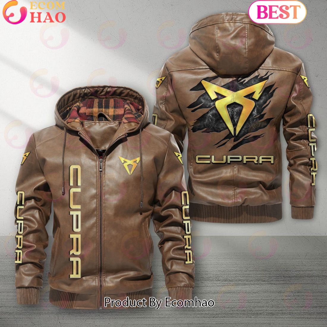 Cupra Car New Leather Jacket 2023