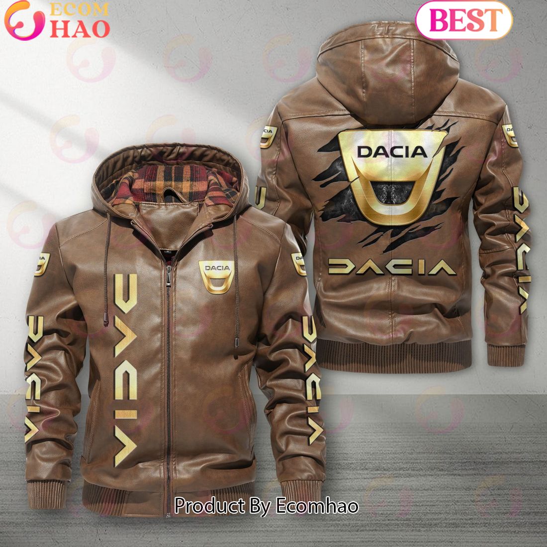 Dacia Car New Leather Jacket 2023