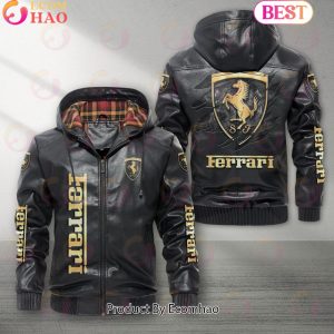 Ferrari Car New Leather Jacket 2023