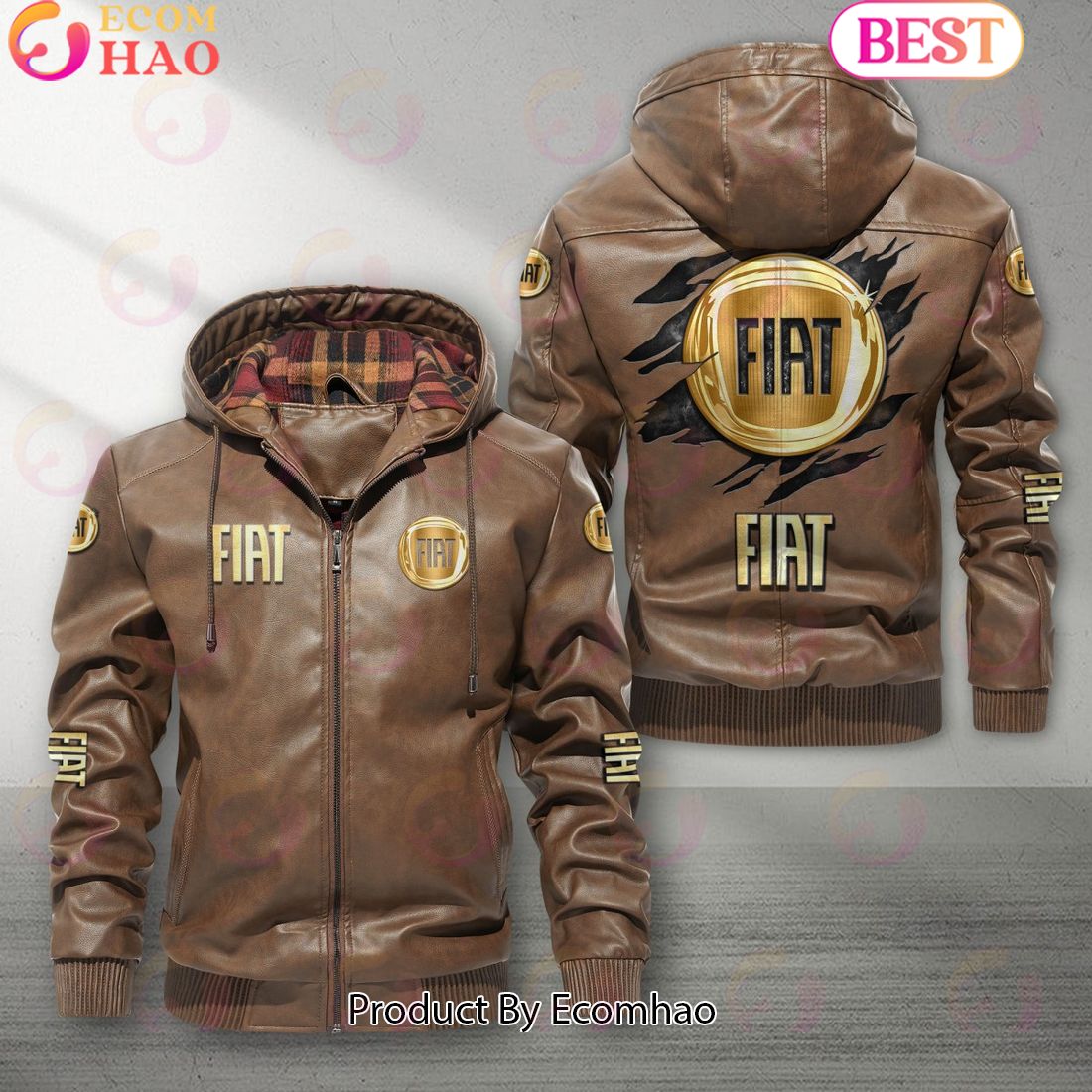 Fiat Car New Leather Jacket 2023