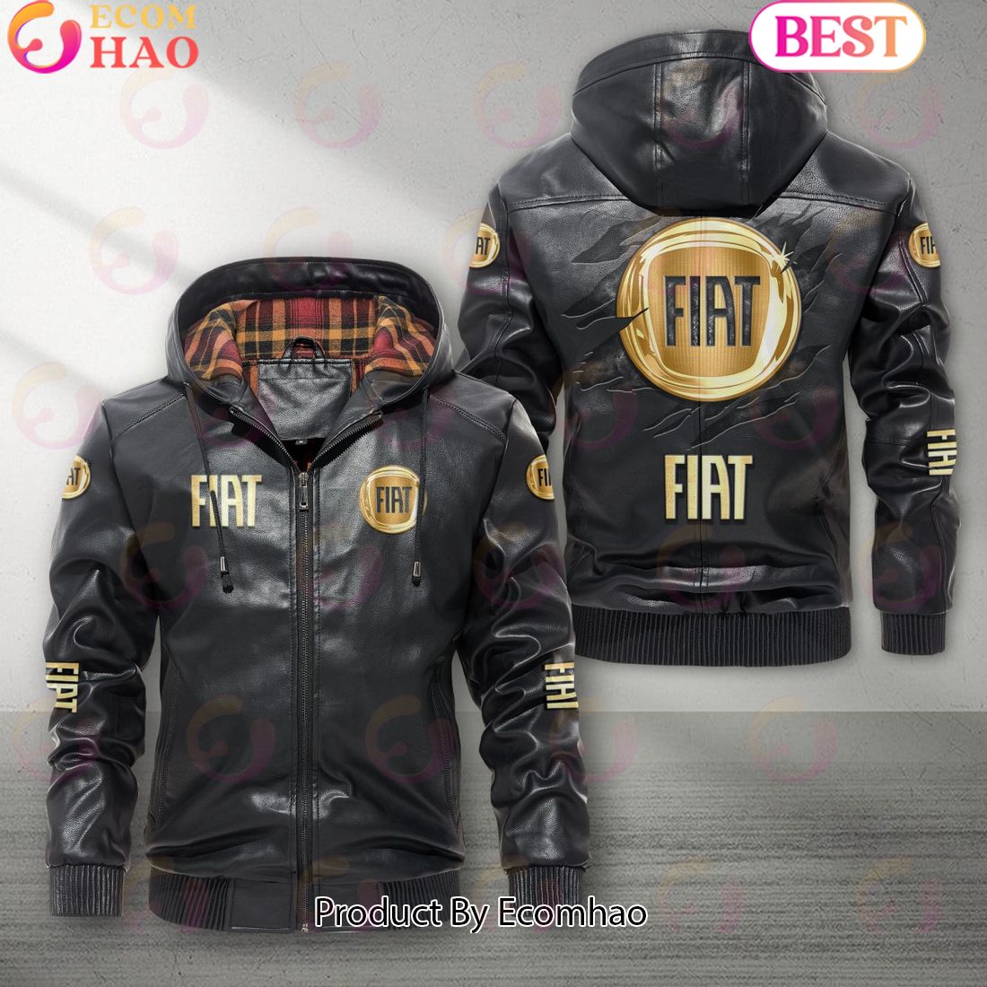 Fiat Car New Leather Jacket 2023