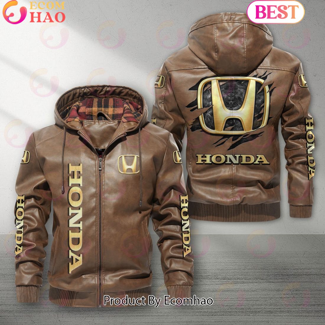 Honda Car New Leather Jacket 2023