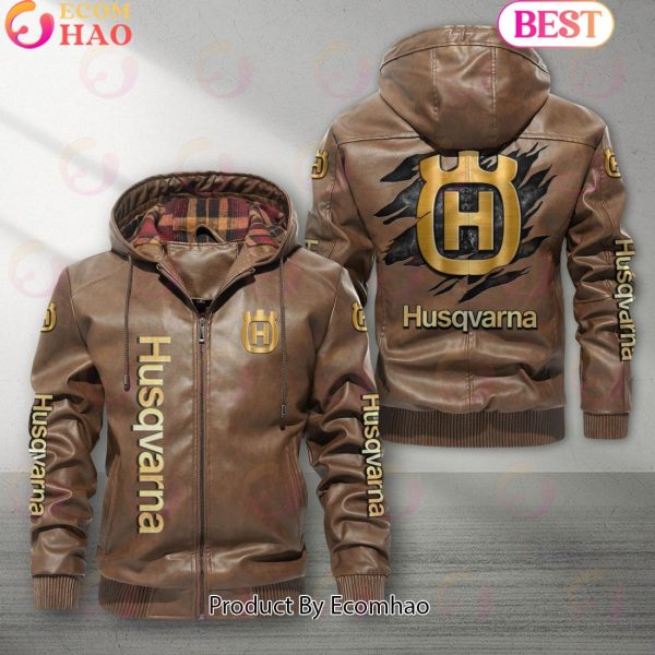 Husqvarna Car New Leather Jacket 2023