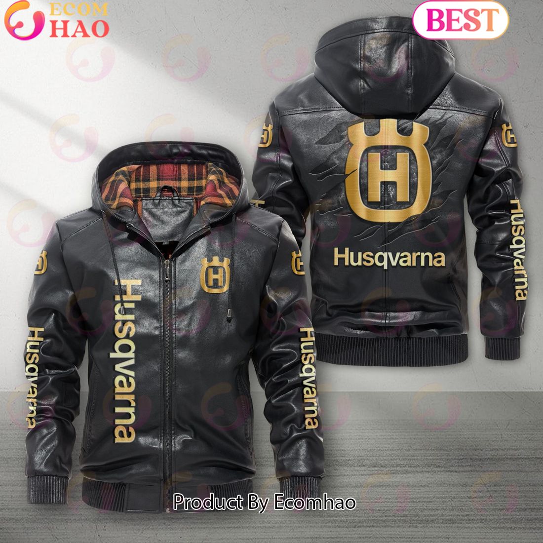 Husqvarna Car New Leather Jacket 2023