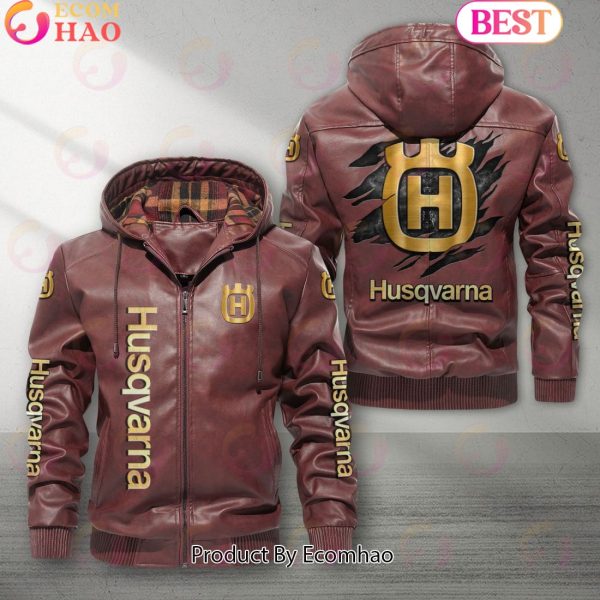 Husqvarna Car New Leather Jacket 2023