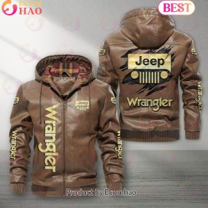 Jeep Wrangler Car New Leather Jacket 2023
