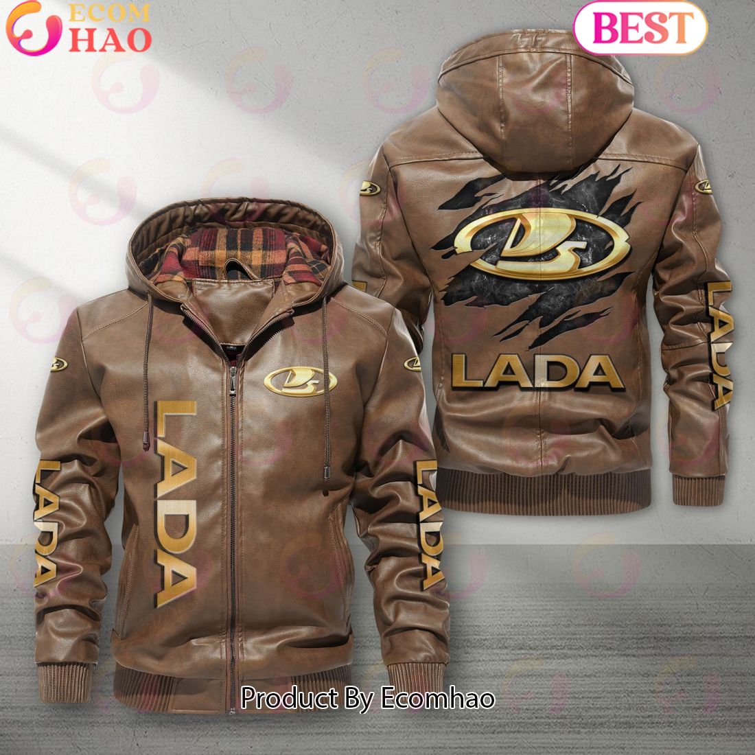 Lada Car New Leather Jacket 2023