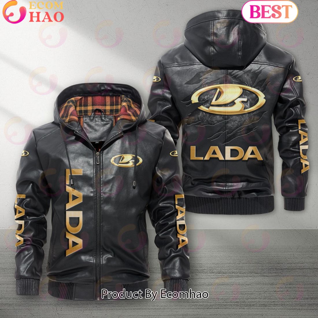 Lada Car New Leather Jacket 2023