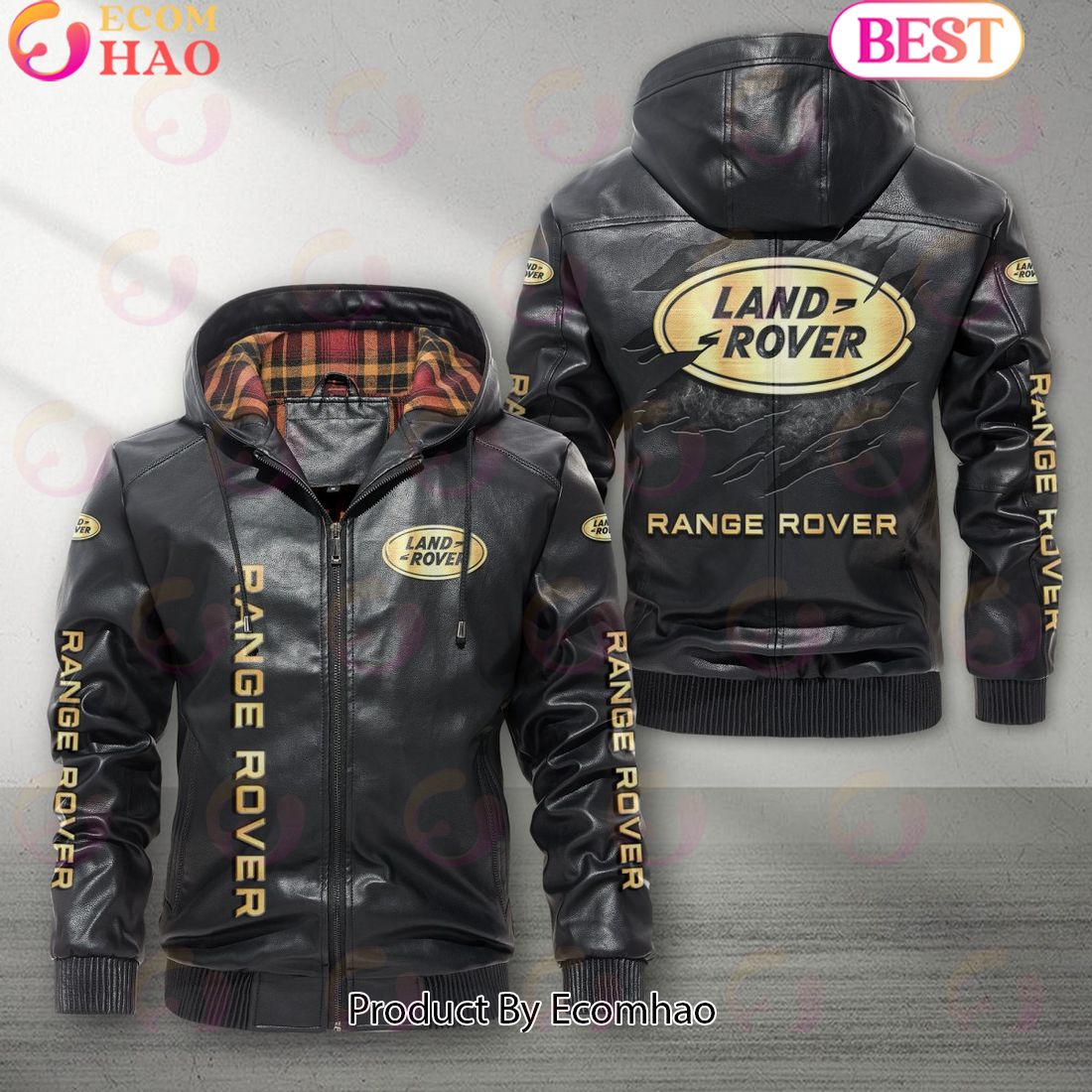 Land Rover Car New Leather Jacket 2023