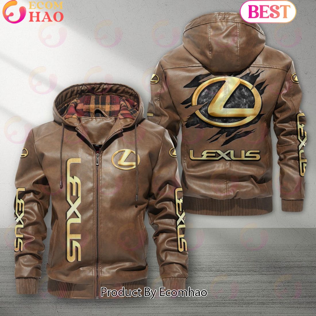 Lexus Car New Leather Jacket 2023