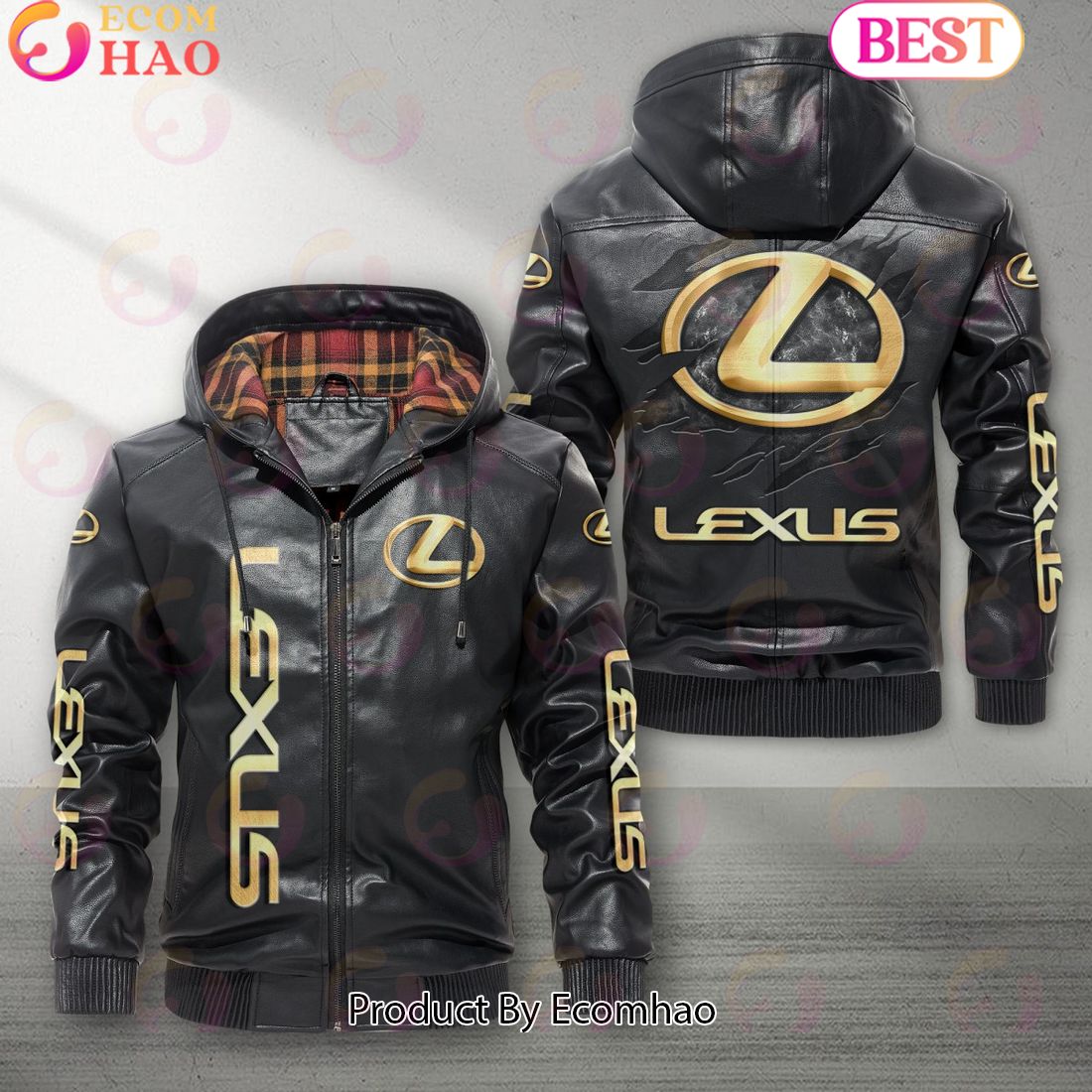 Lexus Car New Leather Jacket 2023