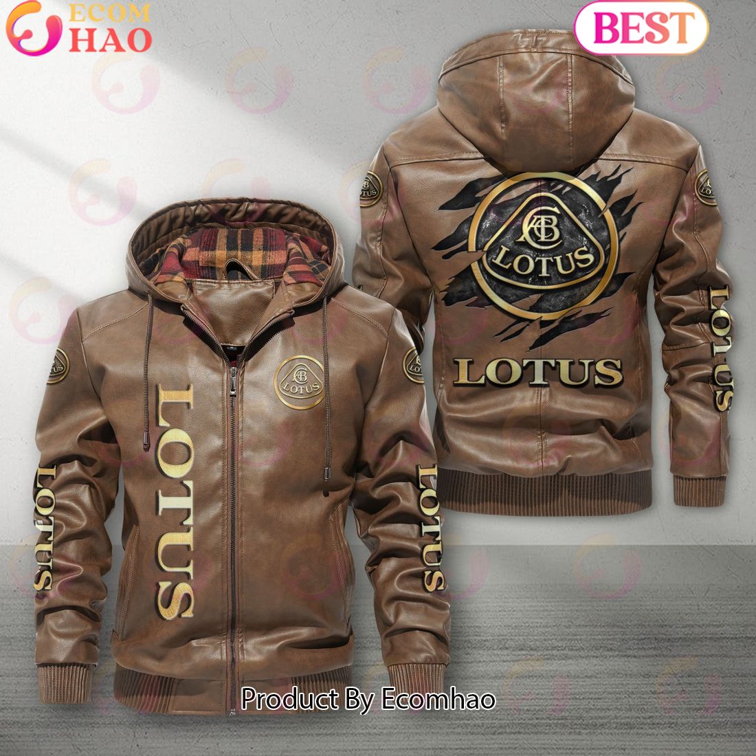 Lotus Car New Leather Jacket 2023