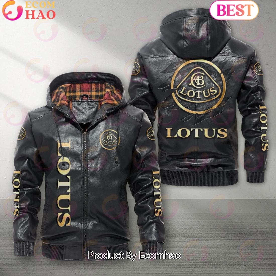 Lotus Car New Leather Jacket 2023