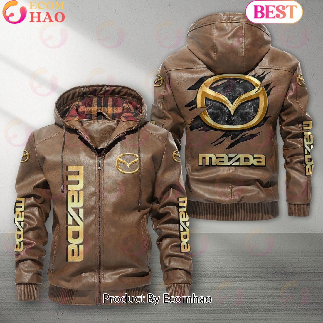 Mazda Car New Leather Jacket 2023