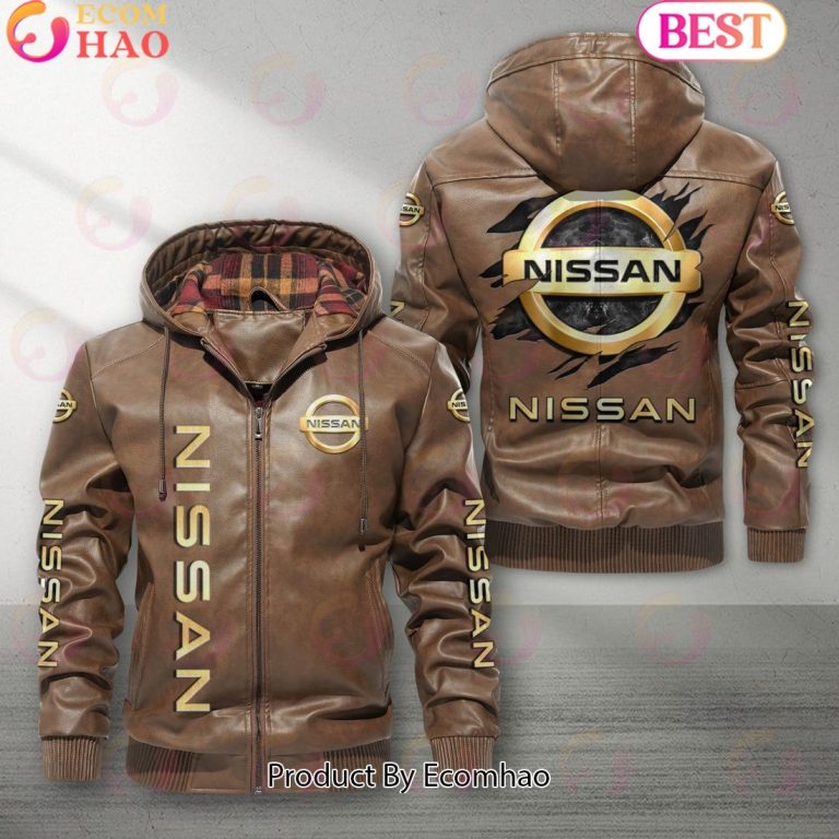 Nissan Car New Leather Jacket 2023 - Ecomhao Store