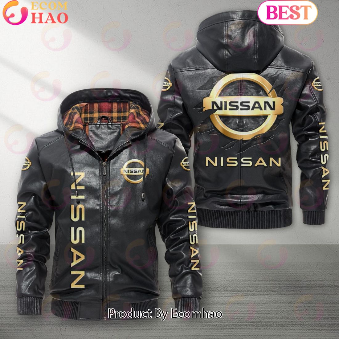 Nissan Car New Leather Jacket 2023