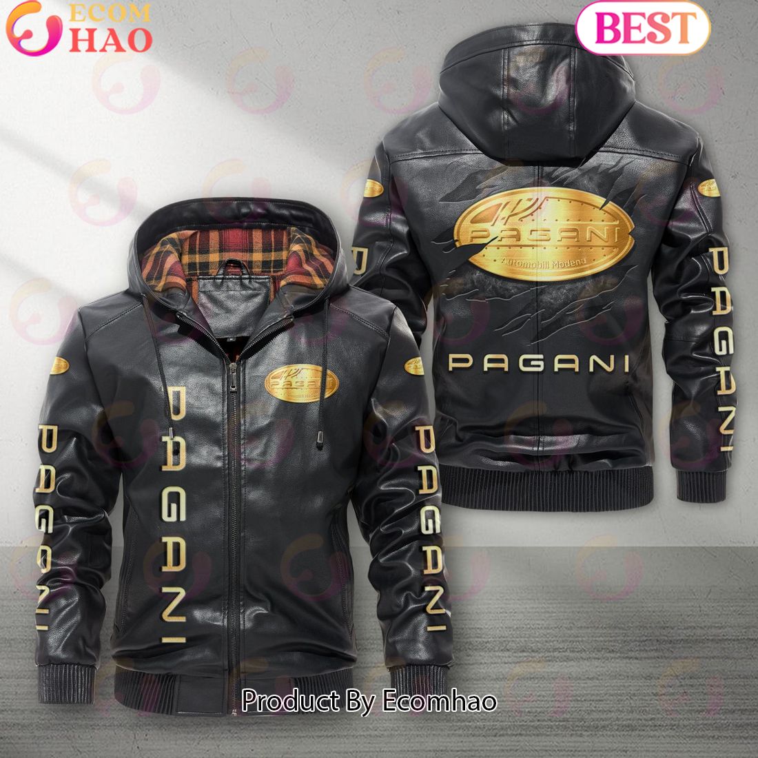 Pagani Car New Leather Jacket 2023