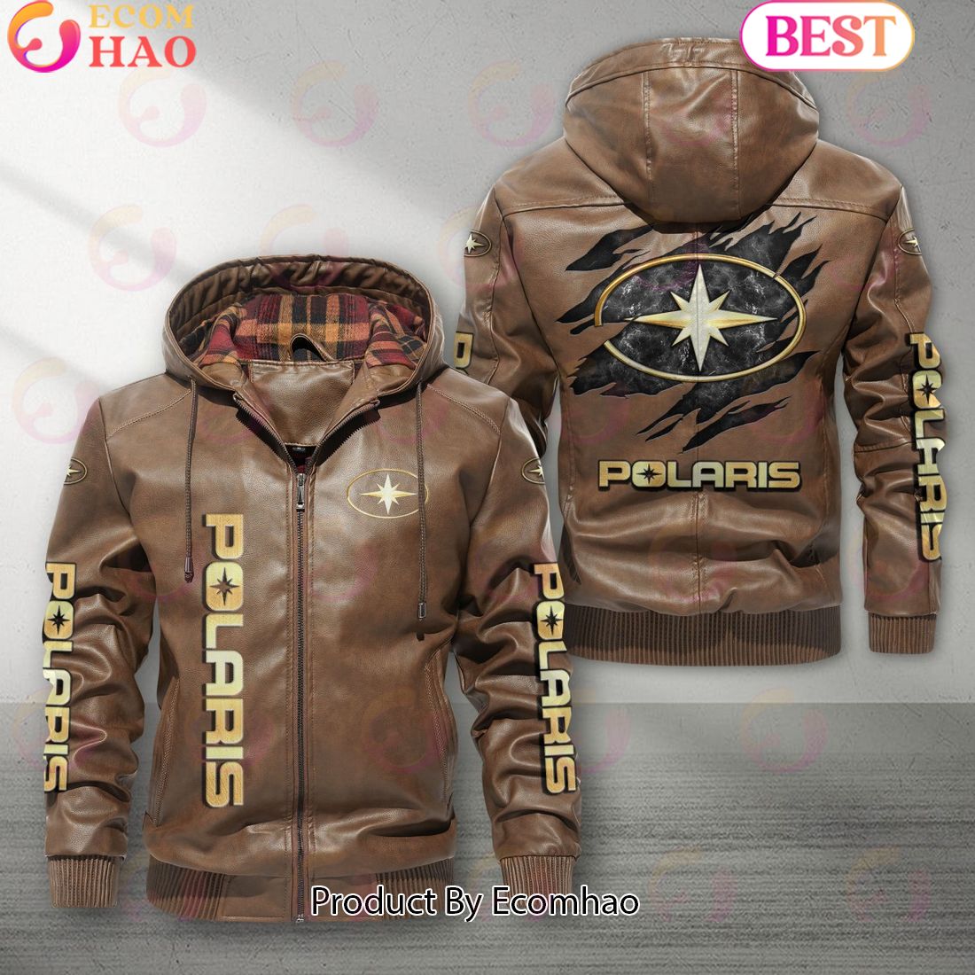 Polaris Car New Leather Jacket 2023