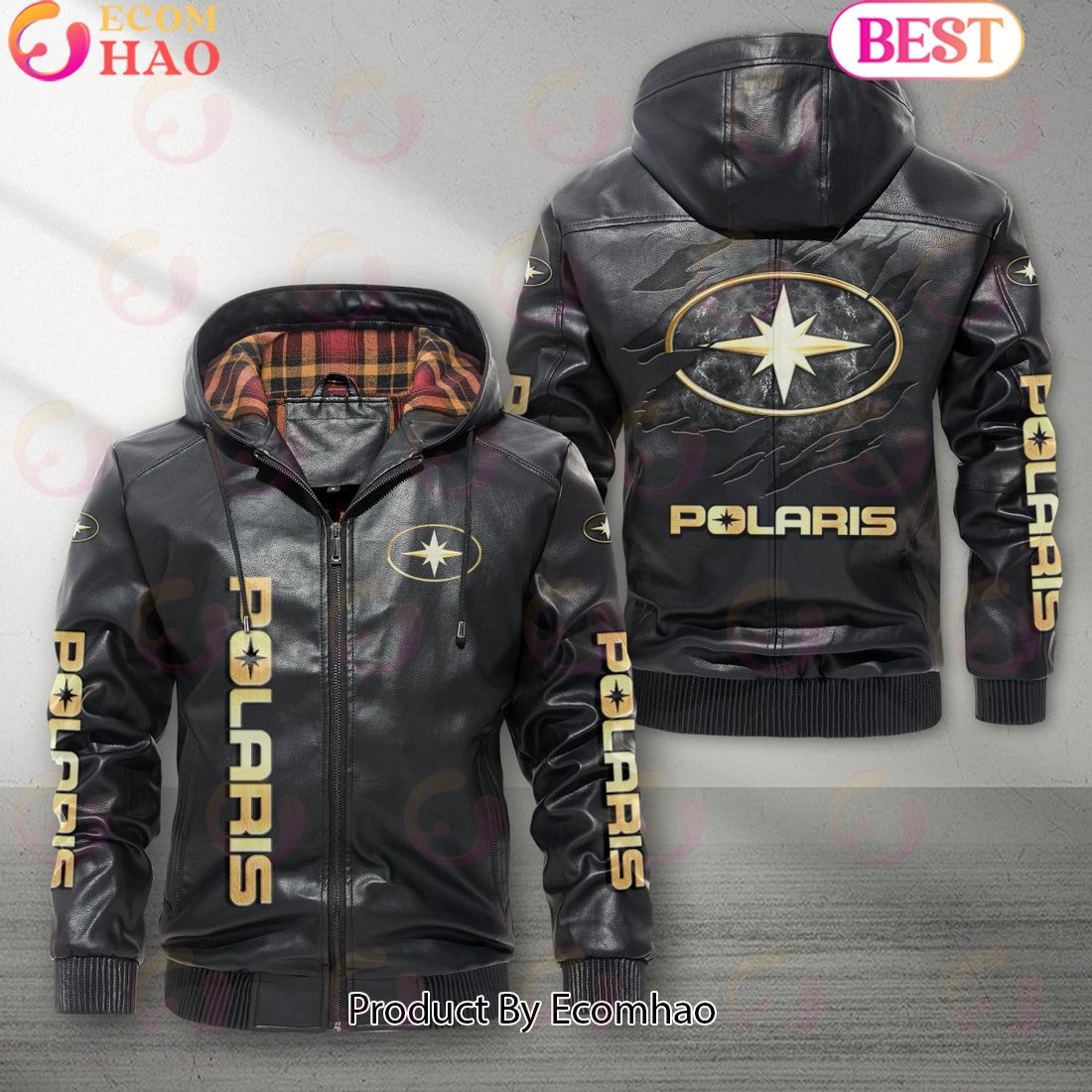 Polaris Car New Leather Jacket 2023