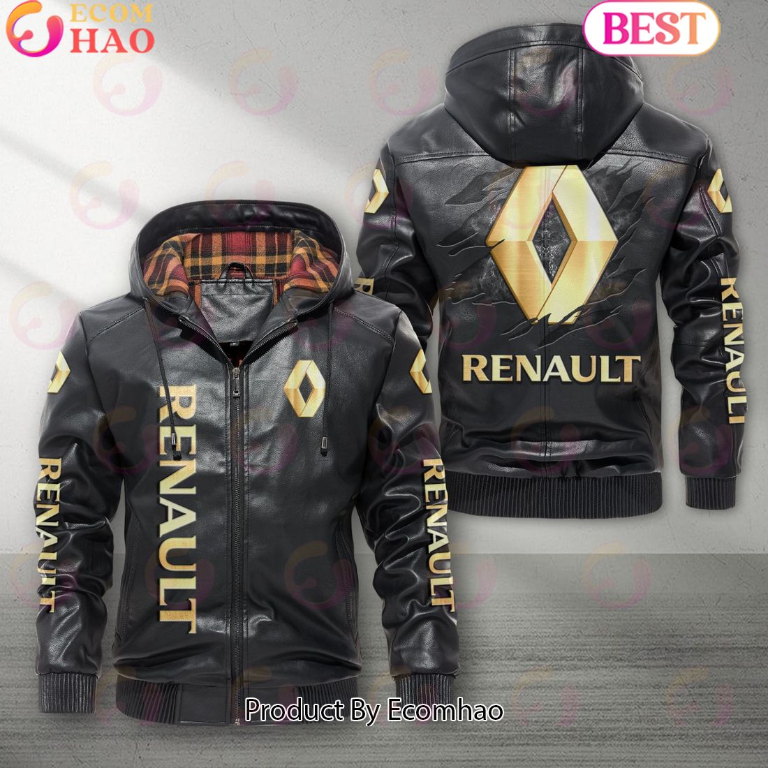 Renault Car New Leather Jacket 2023