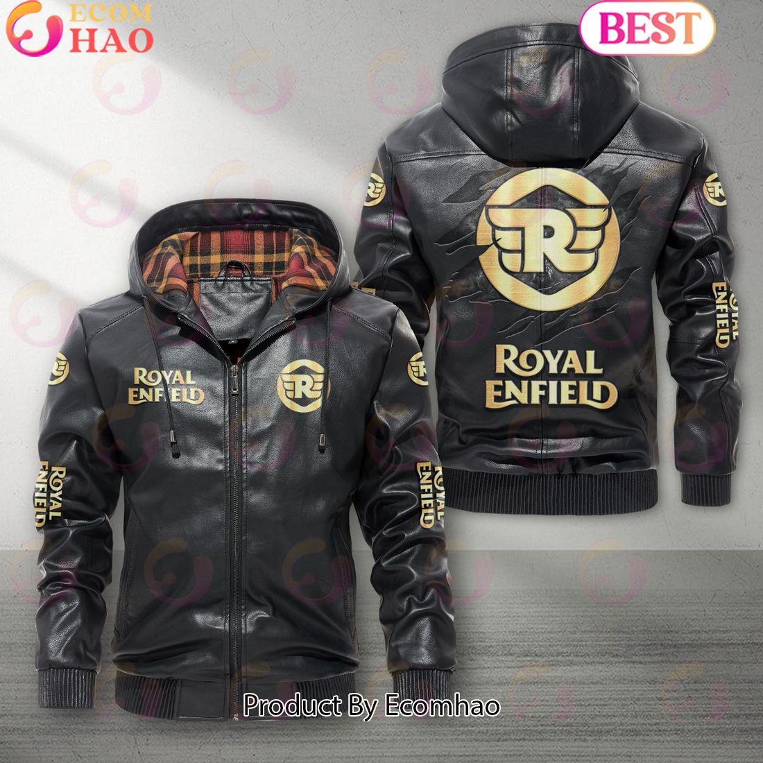 Royal Enfield Car New Leather Jacket 2023