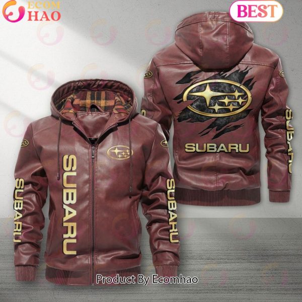 Subaru Car New Leather Jacket 2023