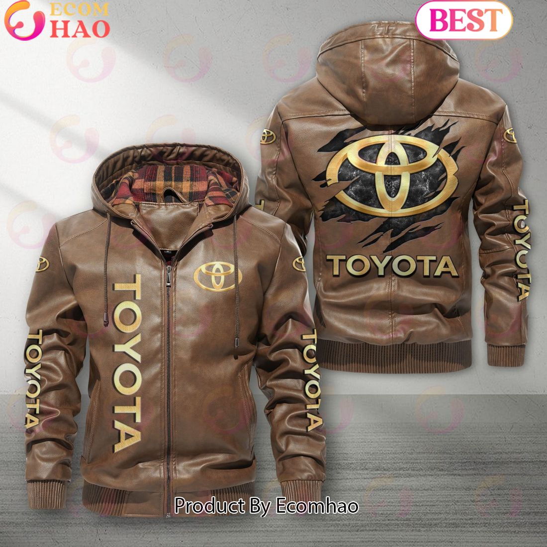 Toyota Car New Leather Jacket 2023