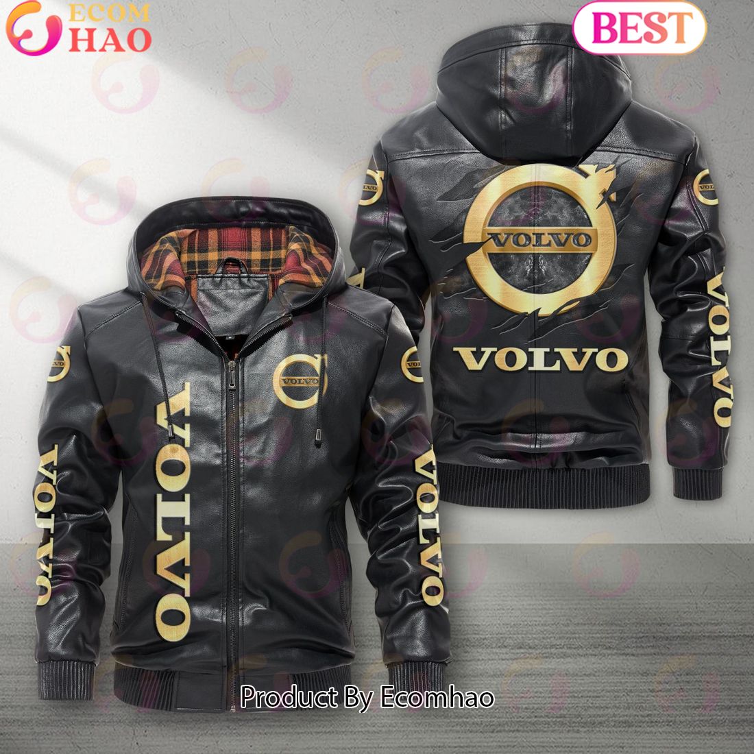 Volvo Car New Leather Jacket 2023