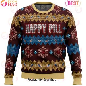 Akira Happy Pill Ugly Christmas Sweater