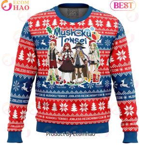 Christmas Joy Mushoku Tensei_ Jobless Reincarnation Ugly Christmas Sweater