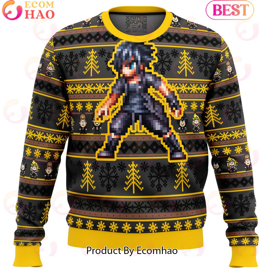 Final Fantasy Noctis Ugly Christmas Sweater