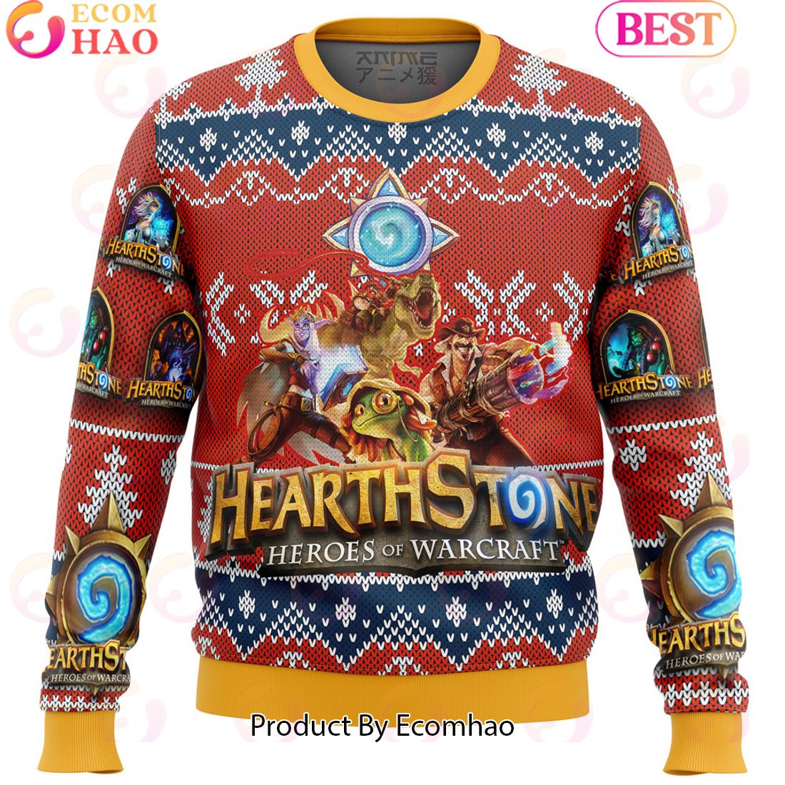 Hearth Stone Alt Ugly Christmas Sweater