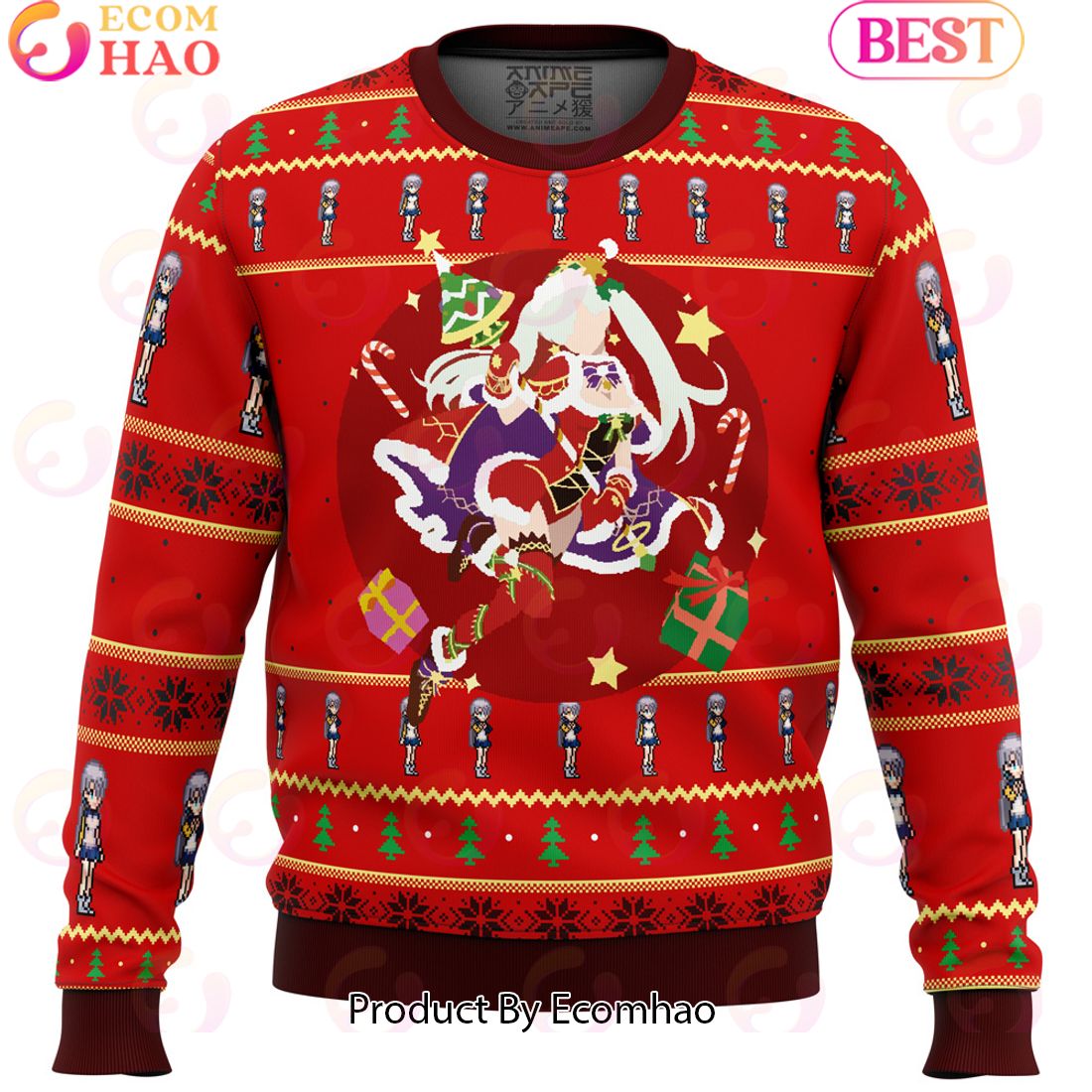 Seven Deadly Sins Elizabeth Holidays Ugly Christmas Sweater