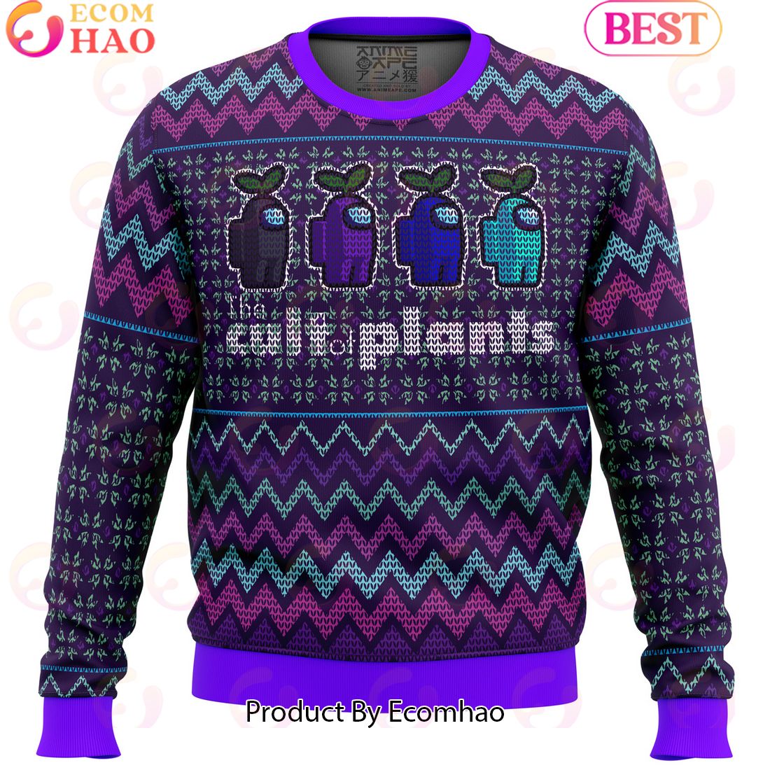 The Cult of Plants Among Us Ugly Christmas Sweater