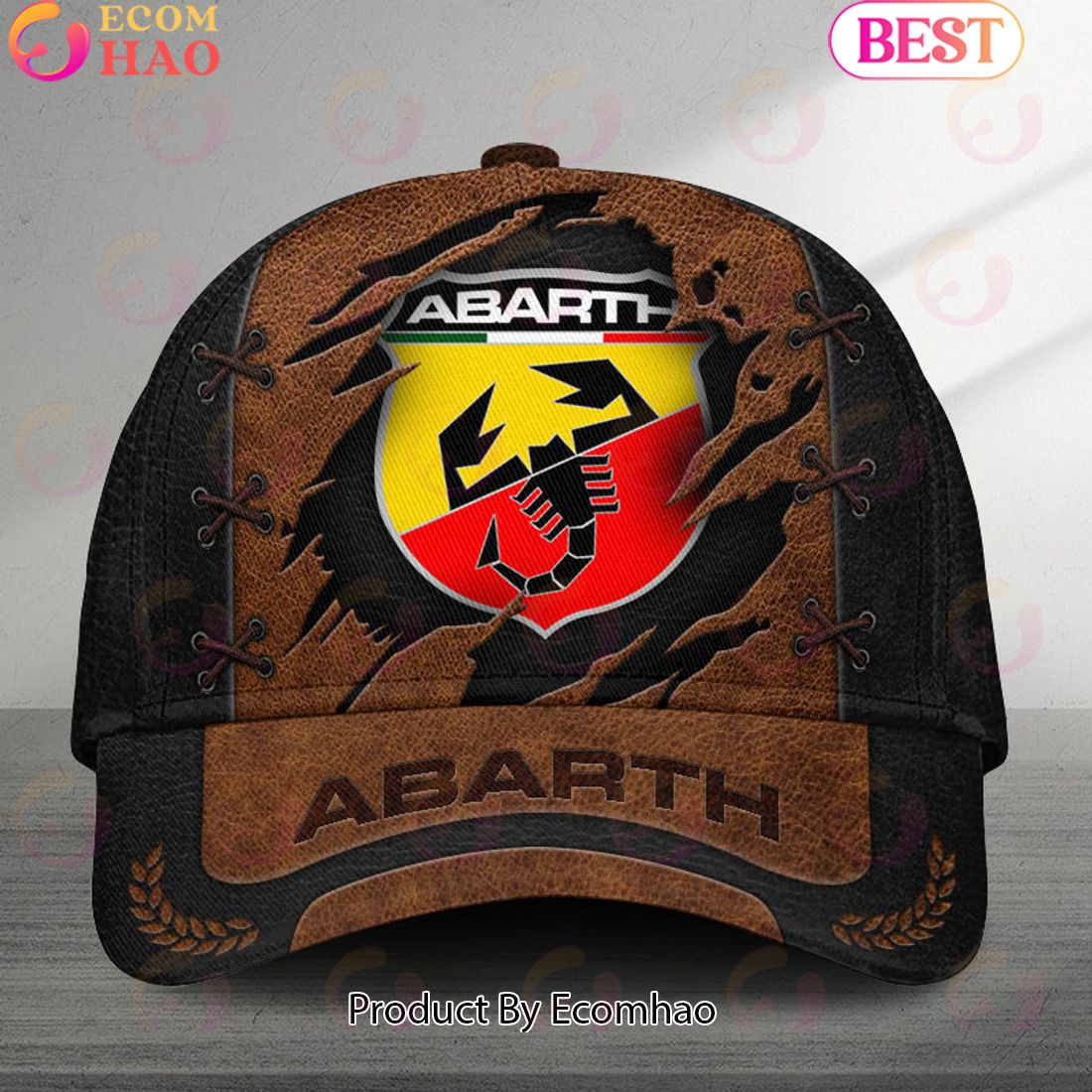 Alfa Romeo Abarth Broken Wall Logo Cars Cap