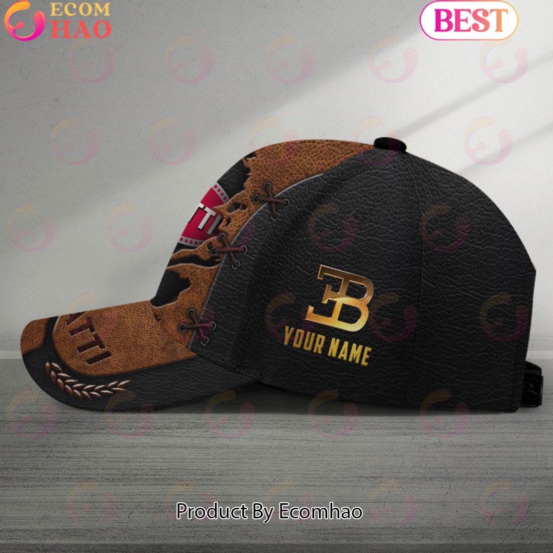 Bugatti Abarth Broken Wall Logo Cars Cap