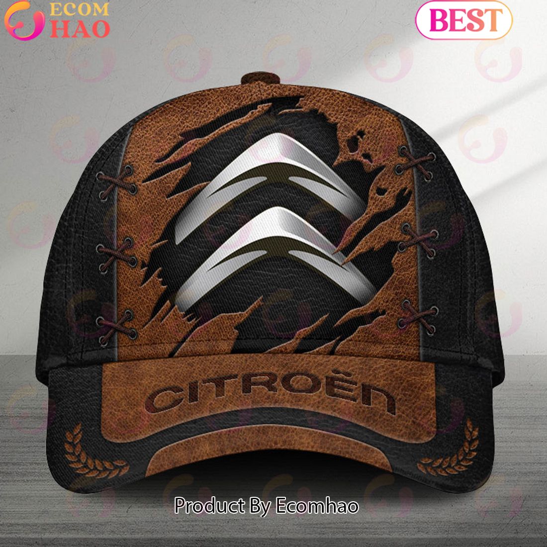 Citroen Abarth Broken Wall Logo Cars Cap