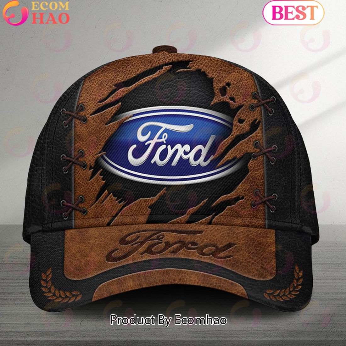 Ford Abarth Broken Wall Logo Cars Cap