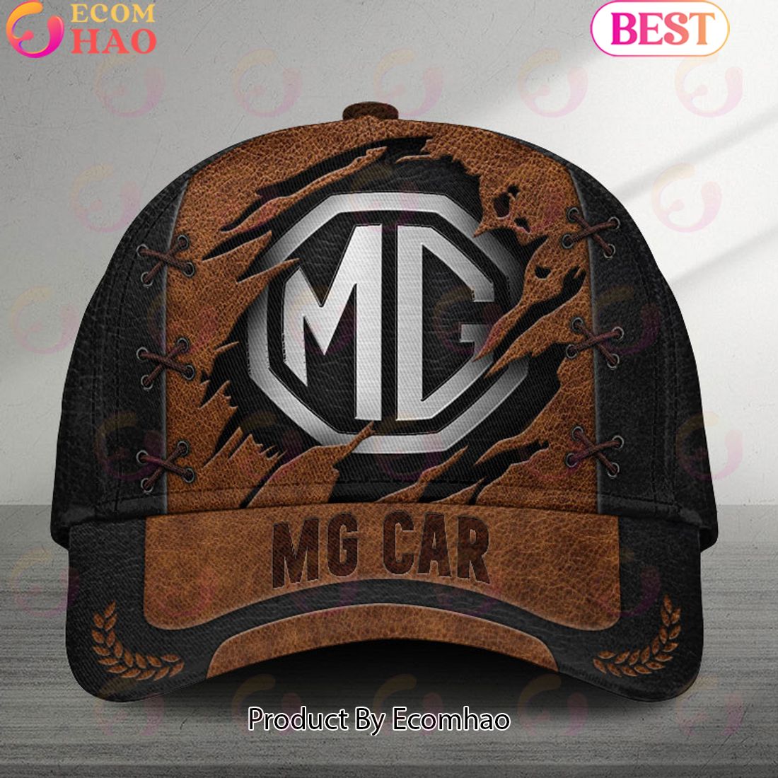 MG Abarth Broken Wall Logo Cars Cap