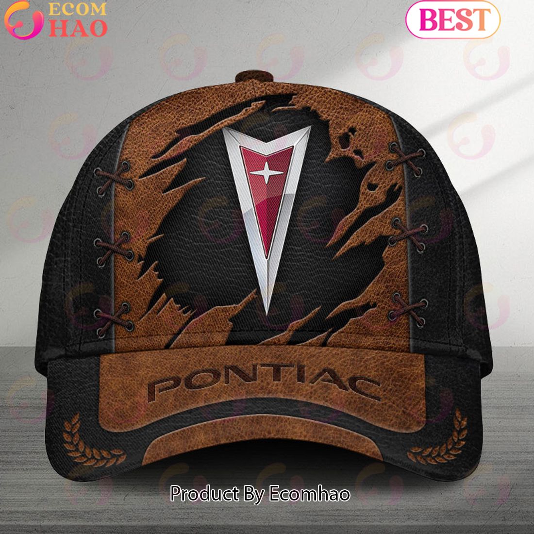 Pontiac Abarth Broken Wall Logo Cars Cap