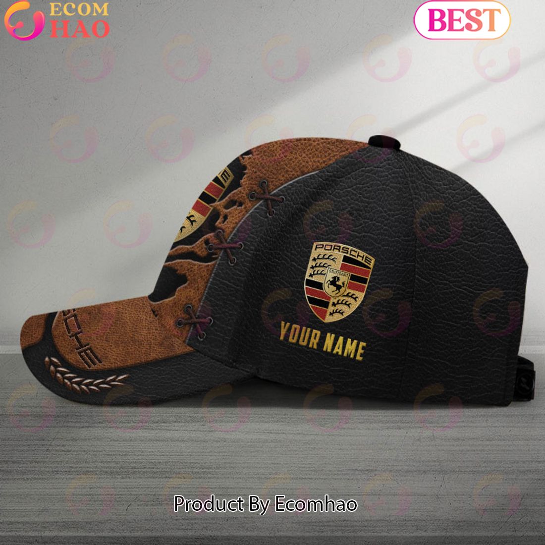 Porsche Abarth Broken Wall Logo Cars Cap