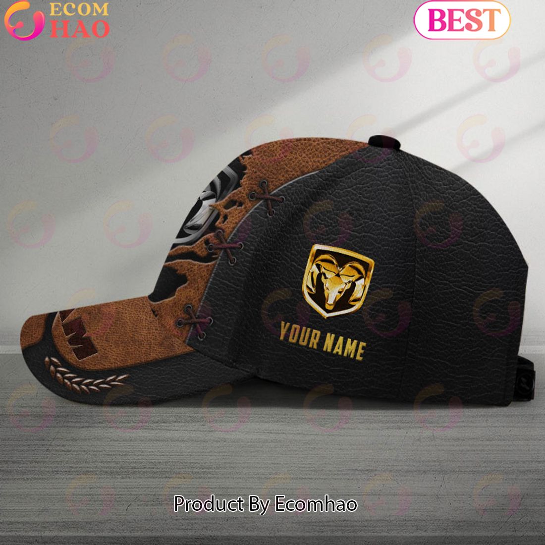 Ram truck Abarth Broken Wall Logo Cars Cap